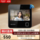 HIKVISION?？低暱记跈C 人臉+指紋識別打卡機員工辦公簽到WiFi版打卡考勤機 A12 Plus