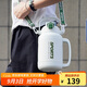 樂扣樂扣（LOCK&LOCK）保溫桶小冰桶小水庫不銹鋼1.35L戶外旅行壺大容量保溫水壺白色