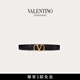 華倫天奴VALENTINO[禮物]男士 VLOGO SIGNATURE 小牛皮腰帶 黑色 90cm