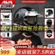 AVA狂徒摩托車(chē)玻璃鋼頭盔山地越野全盔機車(chē)拉力盔男女巡航復古盔四季 熱賣(mài)款-玄魅黑-順豐速發(fā)-拍1發(fā)5 3XL碼【適合頭圍64-65cm】