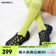 邁樂(lè)（Merrell）溯溪鞋洞洞鞋HYDRO NEXT MOC毒液3厚底舒適透氣沙灘鞋情侶 J006992暗夜黑（女） 上新 38 高/寬腳拍大一碼