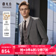 雅戈爾（YOUNGOR）西服男229款兩粒單排扣后中開(kāi)衩商務(wù)西服套西上衣 灰色 L 175 /96A