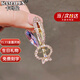 卡瑪倫品牌發(fā)夾女劉?？蓯?ài)兔子邊夾少女頂夾鴨嘴夾發(fā)卡成人2025新款頭飾 粉色兔子發(fā)夾