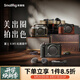 斯莫格（SmallRig）富士X-M5相機(jī)兔籠L型手柄XM5熱靴拇指手柄保護(hù)真皮套編織腕帶攝影專用底板微單拓展取景器全包配件 硅膠L型手柄【銀色】