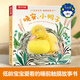 樂(lè )樂(lè )趣童書(shū)繪本0-3歲寶寶兒童啟蒙早教認知觸摸紙板書(shū)立體翻翻書(shū) 【觸摸紙板書(shū)】晚安小鴨子