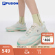 FILAFUSION斐樂潮牌RAY V未來潮鞋女2025夏新款放射線5代休閑鞋 薄荷淡綠/微白-HW 38.5