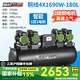 飛豹（FEIBAO）無油低音空壓機大型工業(yè)級大功率 氣動自動化工廠 汽修噴漆免維護 4X1690W-180L-220V全銅線