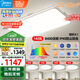 美的（Midea）LED吸頂燈客廳大燈臥室燈餐廳全光譜護(hù)眼高顯5燈燈具A1包安裝