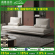 高德美居政府補貼/普拉多沙發(fā) 客廳家用布沙發(fā)直排沙發(fā)布藝沙發(fā) 天然棉麻-475g/2.2米