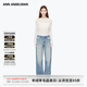 ANN ANDELMAN官方直營(yíng) 2025新品皮膚衣內搭吊帶背心罩衫女修身長(cháng)袖上衣 白色 S