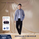 TOMMY HILFIGER【輕彈感】秋冬男裝商務(wù)通勤微彈直筒西褲長(cháng)褲休閑褲 黑色BEI -直筒版-正常拍 32 (2.5尺)