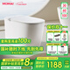 MOMAI 摩邁皓競(jìng)M1智能馬桶全自動(dòng)翻蓋一體式泡沫盾帶水箱無(wú)水壓限制 M1 輕智能 手動(dòng)版 305 / 350 / 400mm 下單備注坑距