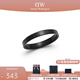 丹尼爾惠靈頓（DanielWellington）dw戒指男 曜目黑經(jīng)典指環(huán)情侶對戒 男生禮物生日禮物送男友 60碼 DW00400364