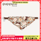 puppytie藍(lán)貓項(xiàng)圈口水巾舒適圍脖飾品貓咪圍巾脖子鈴鐺脖圈裝飾貓帶三角巾 淺藍(lán)貓貓頭 均碼-(脖圍16-27cm)