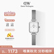 丹尼爾惠靈頓（DanielWellington）DW手表女全新復(fù)古小方糖時(shí)尚簡(jiǎn)約石英表七夕禮物送女友DW00100726