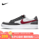 耐克NIKE男女休閑鞋SB ADVERSARY新年紅運動鞋CW7456-005灰/白紅43