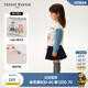 Teenie Weenie Kids小熊童裝24秋冬款男女寶寶撞色印花加絨衛(wèi)衣 粉色 100 cm