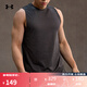 安德瑪（UNDERARMOUR）春夏Tech Vent男子訓(xùn)練運動背心1384290 黑色001 XL