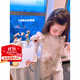 LENAKIDS【可愛(ài)KT喵100純棉背帶褲套裝漢服】?jì)和?5021803 KT喵背帶褲(含KT喵玩偶) 均碼 M碼