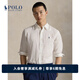 Polo Ralph Lauren 拉夫勞倫 男裝 經(jīng)典版型亞麻襯衫RL18983 100-白色 L