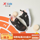 特步（XTEP）兒童童鞋男女童幼小童透氣舒適跑鞋 黑/浪漫粉 33碼