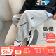 左西男童褲子兒童衛(wèi)褲春秋款2025新款男孩韓版休閑長褲運動褲 灰色130