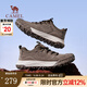 駱駝（CAMEL）新款工裝鞋城市戶(hù)外時(shí)尚拼接網(wǎng)面休閑徒步鞋男 G14A379677 深埃爾沙 42
