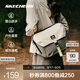 斯凱奇（Skechers）單肩戶外斜跨包2025男女春夏防沾水大容量腋下包包L224U024 白帽灰+榆樹綠/044W 均碼