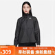 耐克(NIKE)女夏季連帽防曬衣  運動(dòng)外套 輕薄透氣 DM6180-010黑色M