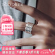 若妃男士鉑金戒指pt950白金指環(huán)寬面男戒超閃素圈戒個性pt999白金戒指  鉑金軌跡男戒17號：13.8-14克