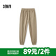 森馬（Semir）【大促福袋】休閑褲男女簡約百搭長褲夏季運(yùn)動風(fēng)潮流褲子 男-D款褐灰20803【運(yùn)動束腳褲】 L