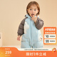 巴拉巴拉童裝嬰兒連體羽絨服連體衣寶寶衣服2025冬裝哈衣爬服萌趣男童女童 白色小熊-白鴨絨 90 cm-充絨量94g