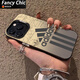 FANCYCHICmagsafe磁吸蘋(píng)果16promax手機殼iPhone15/14/13/12無(wú)線(xiàn)充電彩銀11 彩銀IMD普通無(wú)磁吸【黑色】阿迪達斯0715 iPhone 16