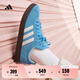 adidas T頭鞋 VL COURT復(fù)古板鞋德訓(xùn)鞋男女阿迪達(dá)斯輕運(yùn)動(dòng) 藍(lán)色/亮白/樹脂黃   42.5