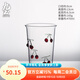 九土耐熱好看玻璃水杯櫻桃水杯家用玻璃杯咖啡杯精致喝水杯子套裝 櫻桃玻璃杯【一個(gè)裝】