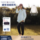TOMMY HILFIGER【防風(fēng)防水撼冬90絨】秋冬女裝三合一輕羽絨服夾克外套45906 白色YBL S （推薦：100-115斤）