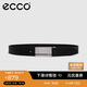 愛(ài)步（ECCO）男士金屬扣皮帶 商務(wù)正裝牛皮時(shí)尚腰帶 9105895黑色120禮盒裝
