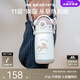 貝易（BeiE）音樂家嬰兒兒童保溫杯寶寶吸管杯學(xué)飲水杯6月奶瓶幼兒園學(xué)生水壺 蜜桃獨(dú)角獸 440ml 背帶款