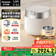 松下（Panasonic）【國家補貼】旗艦款飯光光Ultra電飯煲0涂層家用無涂層電飯鍋4-5人壓力不銹鋼IH加熱3.8升HXES151