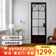 衛生間門(mén)廁所門(mén)浴室門(mén)廚房門(mén) 室內鈦鎂合金玻璃門(mén)航空鋁合金門(mén)復古門(mén) 陽(yáng)臺多聯(lián)動(dòng)推拉門(mén)極窄門(mén)可定制 12*40復古門(mén)圓弧款-單包/平方
