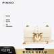 PINKO【品高】女包經(jīng)典單肩飛鳥(niǎo)包斜挎包通勤包禮物100059A0F1