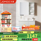 九牧（JOMOO）浴室柜 陶瓷一體盆抗菌洗臉盆柜組合冷灰90cm A2741-15LD-5