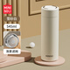 名創(chuàng  )優(yōu)品（MINISO）保溫杯大容量女士高顏值316L不銹鋼男款便攜泡茶學(xué)生水杯子雪砂白