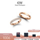 丹尼爾惠靈頓（DanielWellington）明星同款 dw情侶戒指 星耀+經(jīng)典系列情侶對(duì)戒 生日禮物 星耀玫瑰金+星辰-聯(lián)系客服備注