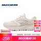 斯凱奇（Skechers）暮光鞋丨男女時(shí)尚復古跑步鞋子輕軟回彈減震運動(dòng)體育訓練鞋 女款-自然色/淺粉色/NTLP  38