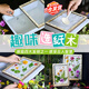 蒲戀造紙術(shù)diy手工制作材料包兒童非遺diy手工制作材料套裝花草紙漿木框紗網(wǎng)工具包幼兒園中秋親子活動(dòng) A5造紙體驗裝-彩盒裝