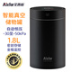 AIXFOR艾西珀智能真空咖啡罐 不銹鋼密封罐 一鍵自動(dòng)保鮮  LCD監控 帶日期追蹤真空密封罐自動(dòng)恒壓-黑色1800ml