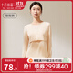 十月結晶孕婦秋衣哺乳上衣打底衫睡衣產(chǎn)后產(chǎn)婦潮媽哺乳衣保暖內衣套裝 【上衣】凝脂膚 推薦15-25℃ L碼
