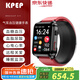 KPEP【醫療旗艦】高精準氣囊測血壓手表評估尿酸血糖手表健康監測心率血氧睡眠運動(dòng)男女老年人健康手表 中國紅【氣泵血壓+血糖尿酸血脂評估+遠程親友關(guān)愛(ài)】