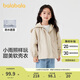 巴拉巴拉童裝兒童外套女童2024秋裝小童寶寶可愛連帽加絨上衣208324105004